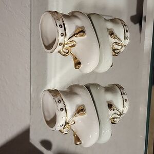 Ceramic Baby Booties